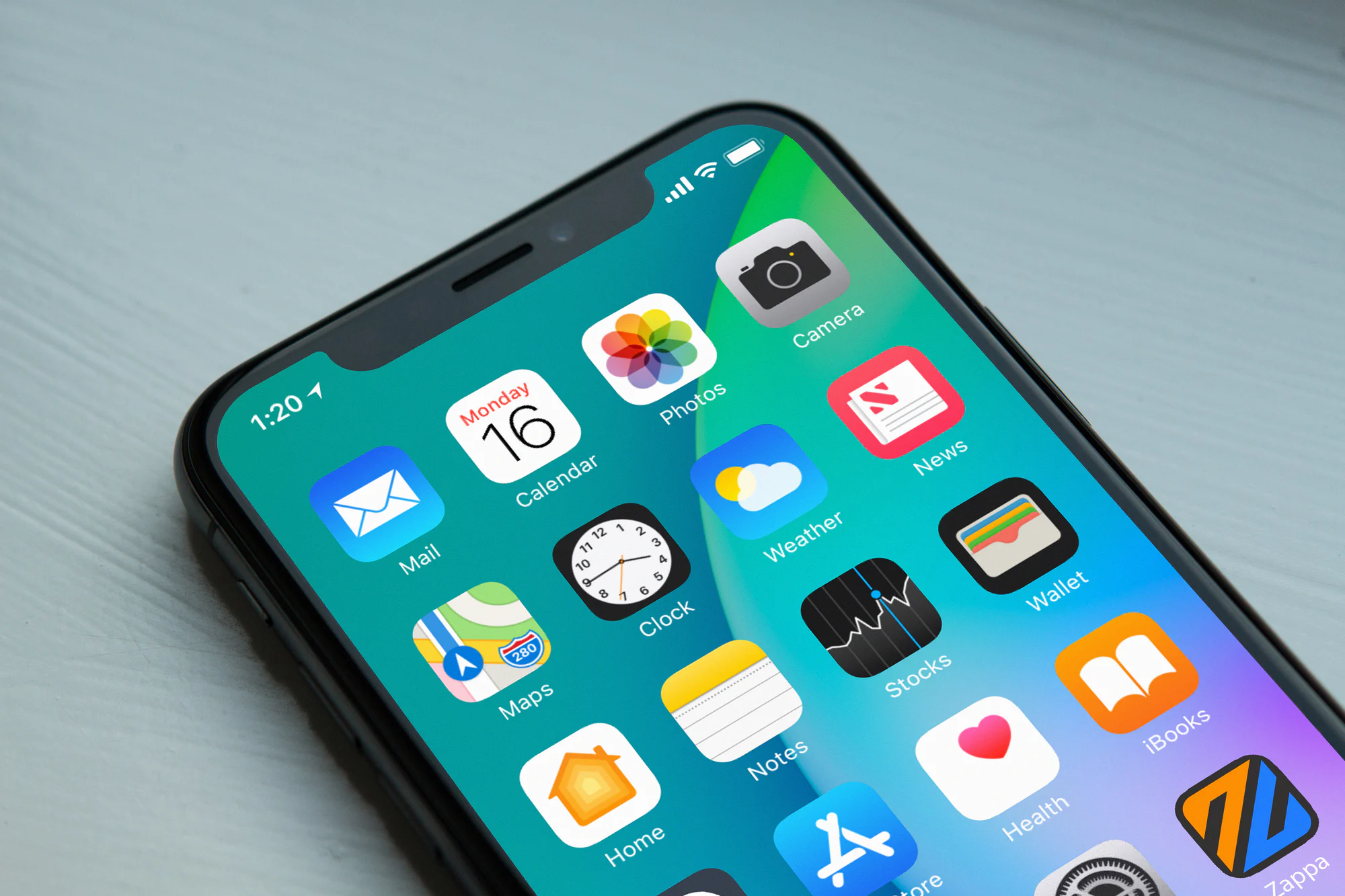 Icona Zappa Trasporti applicata su dispositivo mobile