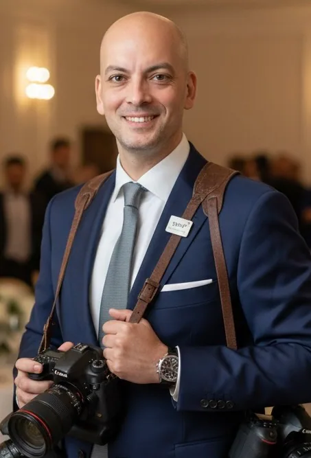 Marco Finelli durante un evento